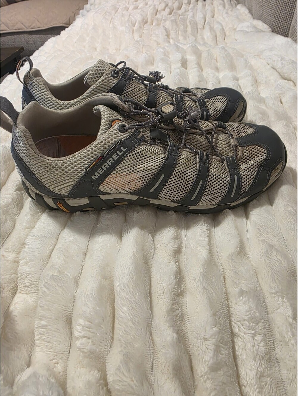 Merrell WaterPro Continuum Women's Size 11 Grey Mesh Water Hiking Shoes EU 42.5